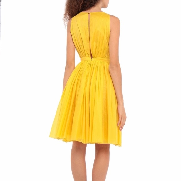NWT yellow ☀️ dress #21 size US6 - Picture 2 of 12